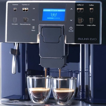 Saeco Aulika Evo Office + 6 kg Café offered