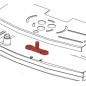 Float rosso per Saeco Gagnia Philips 421941304791 Float rosso per Saeco Gagnia Philips 421941304791