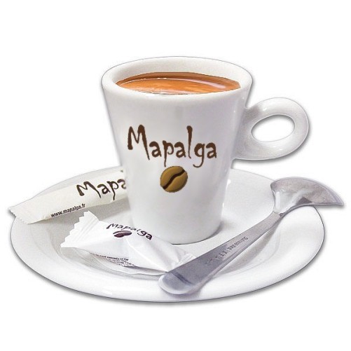 Tasse et sous tasse 7 cl x 4 - MAPALGA