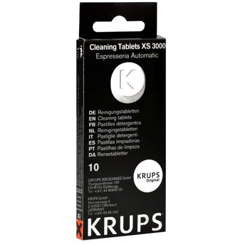 10 detergents for Krups XS300010 Krups coffee machine