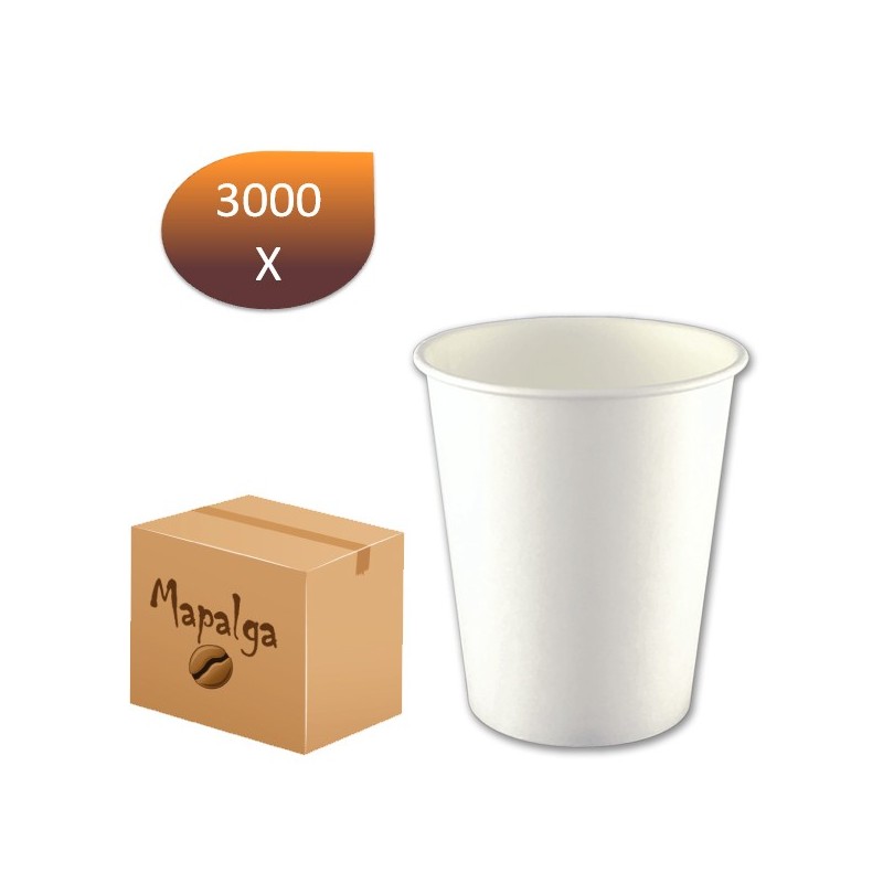 180 ml weißer Kartonbecher - 7oz 180 ml weißer Kartonbecher - 7oz
