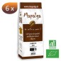 Pack x 6 Café grain ALBERTO BIO - 1 Kg - MAPALGA Pack x 6 Café grain ALBERTO BIO - 1 Kg - MAPALGA