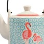 Flamingo ceramic teapot 75 cl 98766 - SEMA DESIGN Flamingo ceramic teapot 75 cl 98766 - SEMA DESIGN