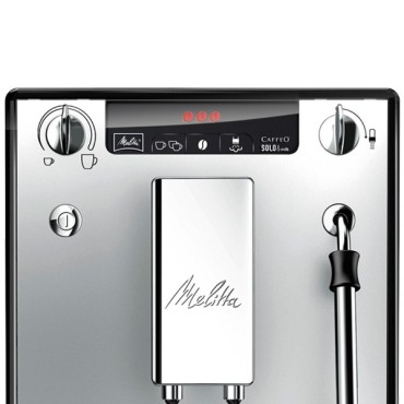 Machine à café Solo & Perfect Milk Argent E953-102 MELITTA + 2 KG de café OFFERTS