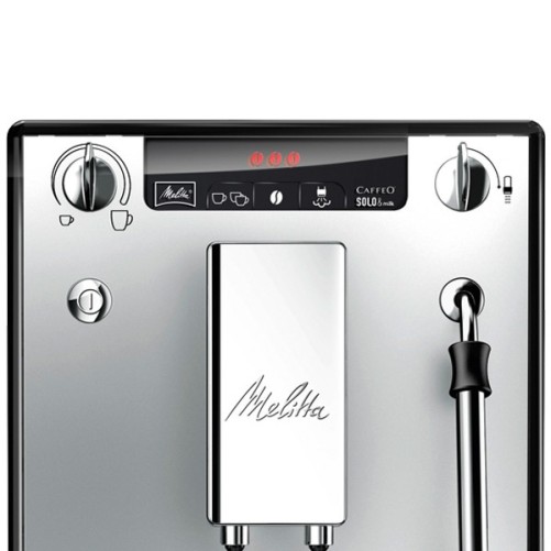 Machine à café Solo & Perfect Milk Argent E953-102 MELITTA + 2 KG de café OFFERTS
