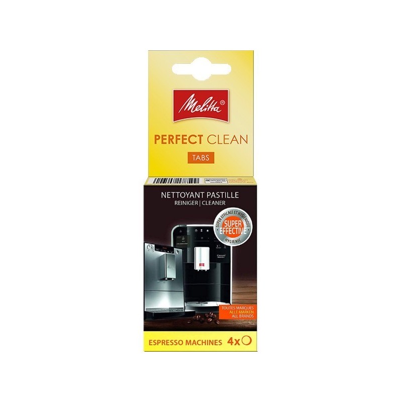 Pastilles Nettoyantes Melitta 6762481 Perfect Clean 4 X 1,8 g Pastilles Nettoyantes Melitta 6762481 Perfect Clean 4 X 1,8 g