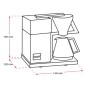 Cafetière filtre Aromaboy MELITTA + 40 FILTRES ET 250g de café offert Cafetière filtre Aromaboy MELITTA + 40 FILTRES ET 250g de café offert