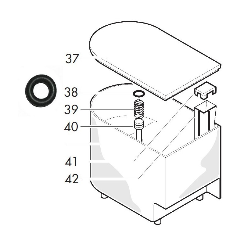 O -Ring - Oro 00660-30 Silicona - 140324362 /996530013507 O -Ring - Oro 00660-30 Silicona - 140324362 /996530013507