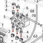 SAECO Red Constonate Red Connector 17001909/996530072435