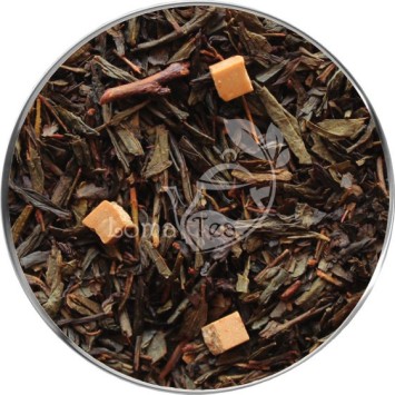 Té verde con lumatea a granel 100g caramelo