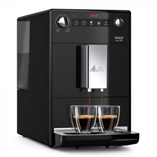 Machine à café Purista Noire F230-102 MELITTA + 2 KG de café OFFERTS