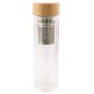 Double -walled glass bottle 420 ml - Vergule point Double -walled glass bottle 420 ml - Vergule point