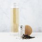 Double -walled glass bottle 420 ml - Vergule point Double -walled glass bottle 420 ml - Vergule point