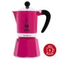 Bialetti Rainbow coffee maker 3 cups - Fuschia Bialetti Rainbow coffee maker 3 cups - Fuschia