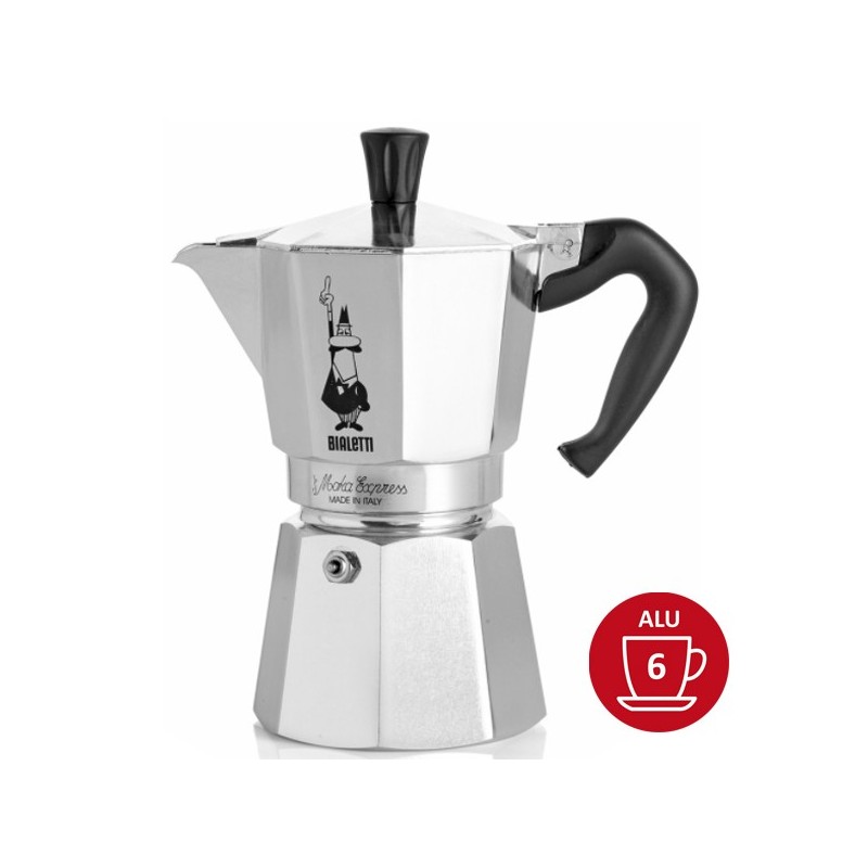 Italian coffee maker Moka Express Bialetti 6 cups Italian coffee maker Moka Express Bialetti 6 cups