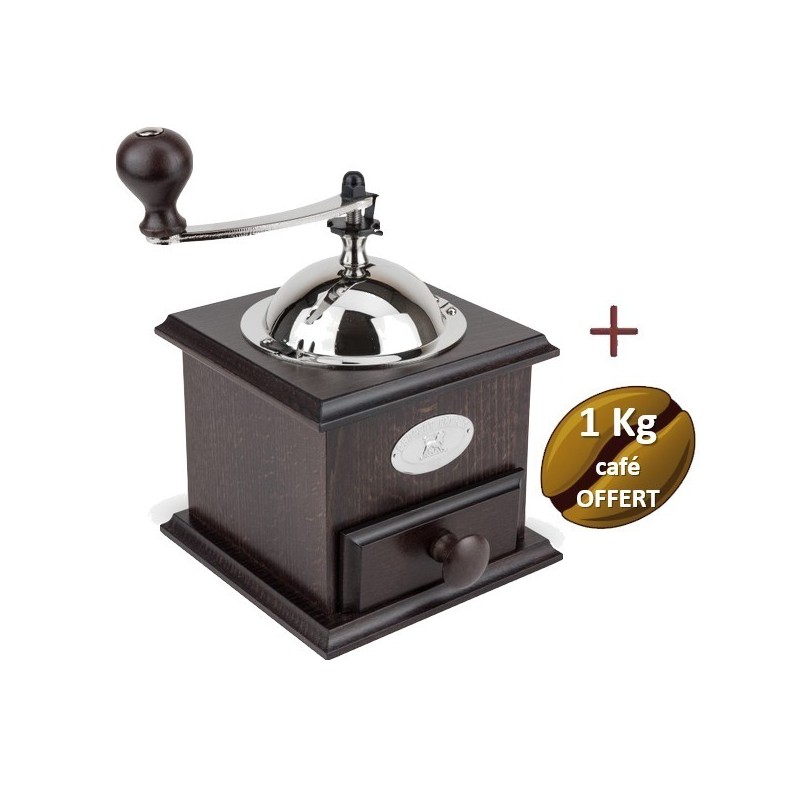 Nostalgia nostalgie noyer peugeot + 1 kg de café Nostalgia nostalgie noyer peugeot + 1 kg de café