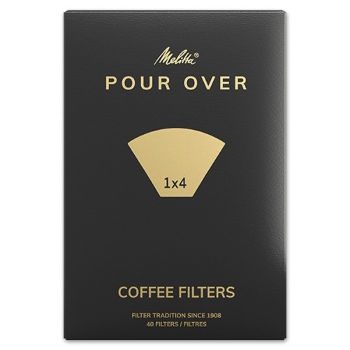 Melitta coffee filters to over 1x4 40 units
