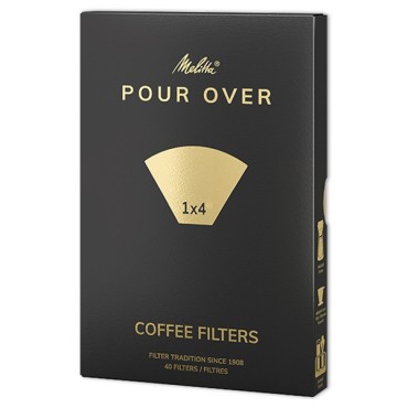 Filtres à café MELITTA POUR OVER 1X4  40 unités