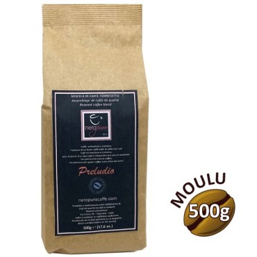Caffè in cereali Miscela bar prelendio nero Puron 500G -