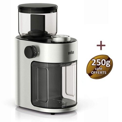 Braun KG7070 Braun Coffee Mill+ 250g de café