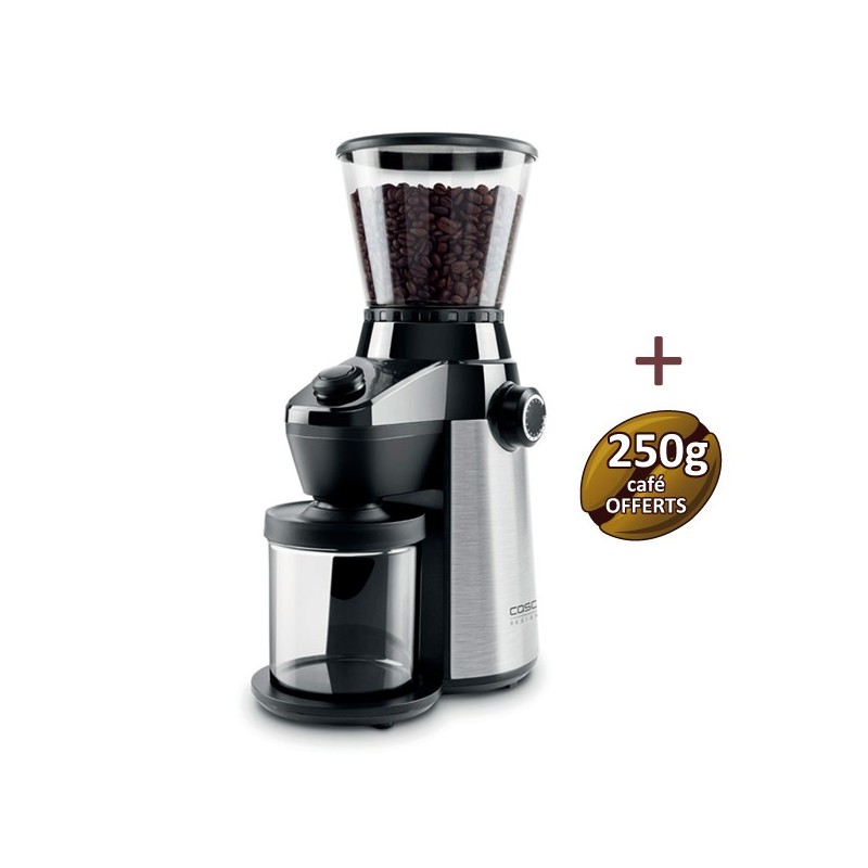 Moulin à café Barista Flavour CASO + 250g de café OFFERTS Moulin à café Barista Flavour CASO + 250g de café OFFERTS