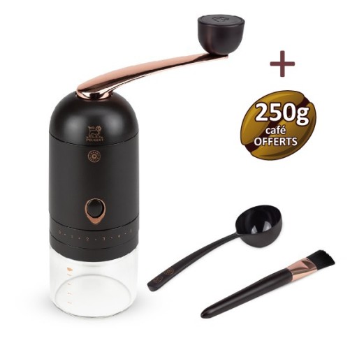 A árvore do café, Peugeot Coffee Mill + 250g Coffee oferecido