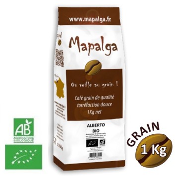 Bio -Alberto -Getreidecafé - 1 kg - Mapalga