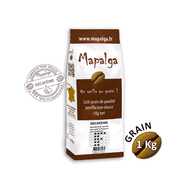 Café decafeine - 1 kg - Mapalga Café decafeine - 1 kg - Mapalga