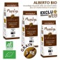 Pack x 3 Café grain ALBERTO BIO - 1 Kg - MAPALGA Pack x 3 Café grain ALBERTO BIO - 1 Kg - MAPALGA