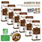 Pack x 6 Café grain ALBERTO BIO - 1 Kg - MAPALGA Pack x 6 Café grain ALBERTO BIO - 1 Kg - MAPALGA