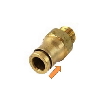 Raccord de chaudière avec embout 6 MM SAECO NR13.001 /996530012256