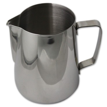 Pichet à lait inox contenance 1 litre