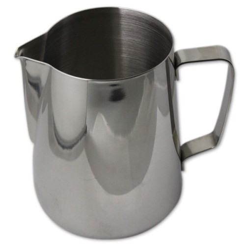 Pichet à lait inox contenance 1 litre