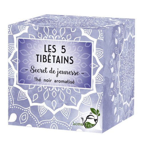 Thé noir Les 5 Tibétains LOMATEA x 20 infusettes pyramides
