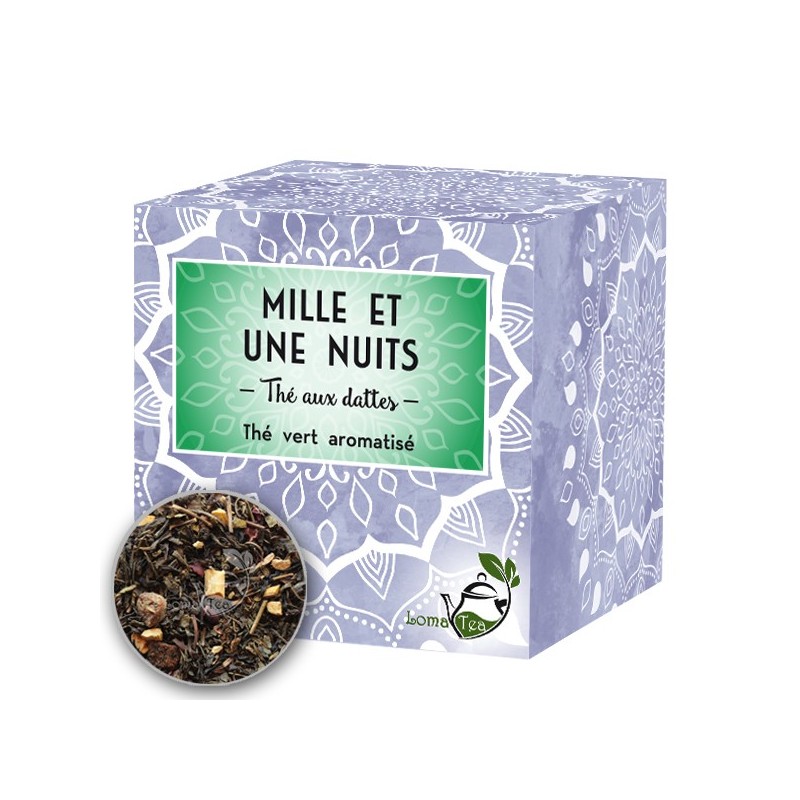 Thé vert Mille et une Nuits LOMATEA x 20 infusettes pyramides Thé vert Mille et une Nuits LOMATEA x 20 infusettes pyramides