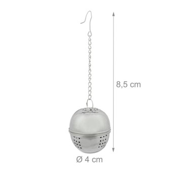 Bola de té de acero inoxidable - Relájes