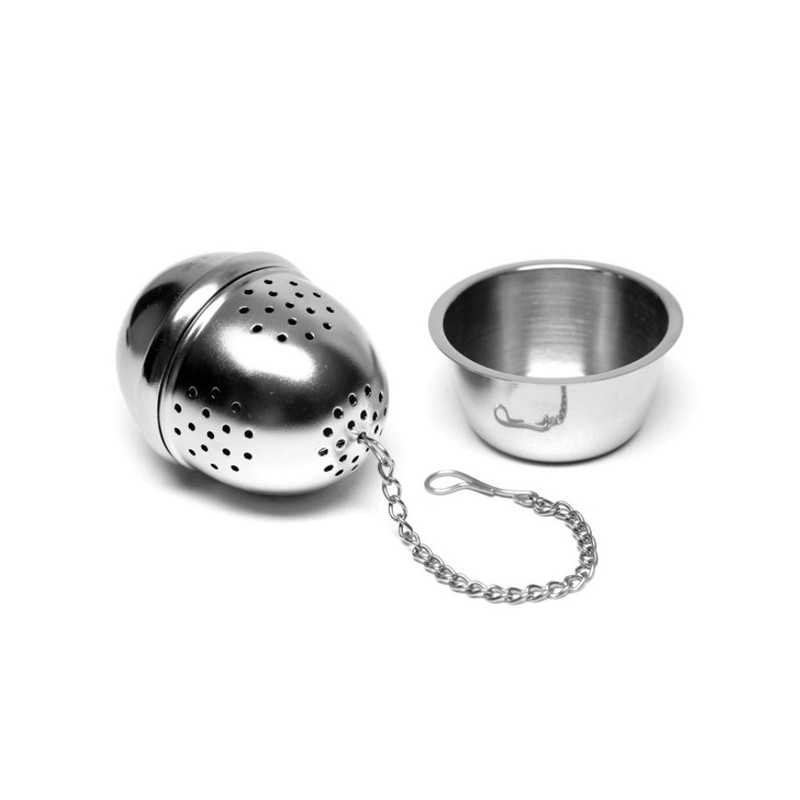 Boule à thé avec coupelle - CHACULT Boule à thé avec coupelle - CHACULT