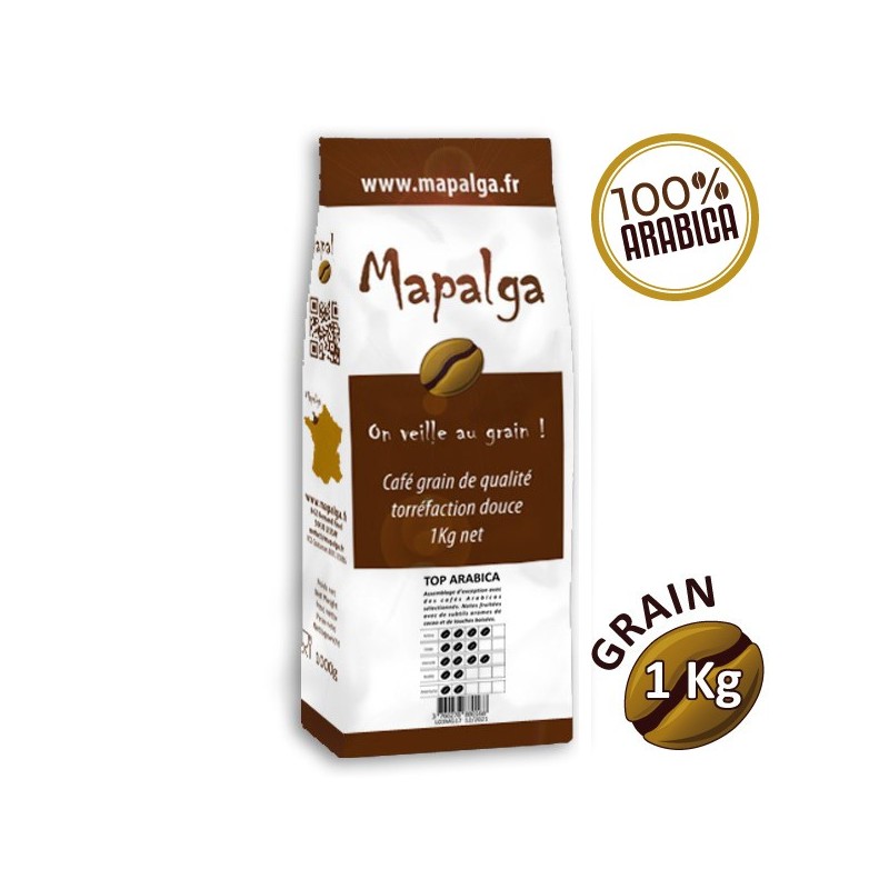 Top Arabica Grain Café - 1 kg - Mapala Top Arabica Grain Café - 1 kg - Mapala