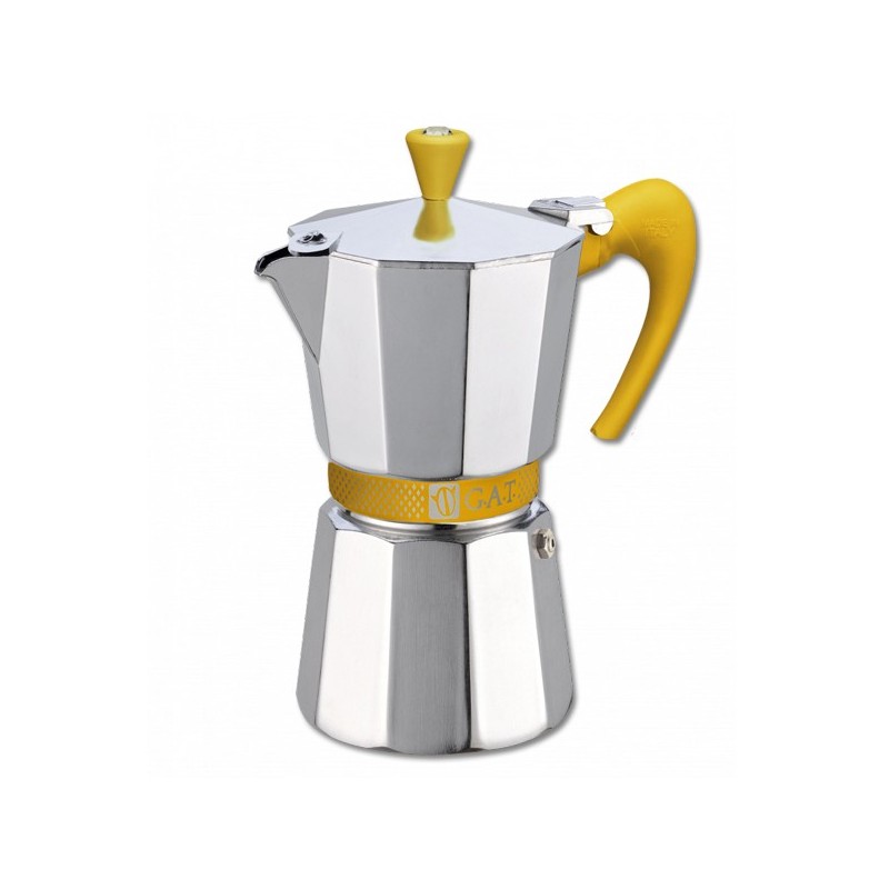 Cafetière Italienne BETTY COULEUR 3 Tasses - GAT Cafetière Italienne BETTY COULEUR 3 Tasses - GAT