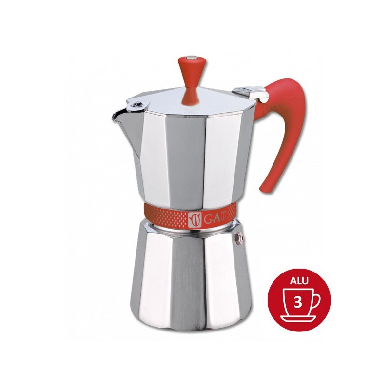 Cafetière Italienne BETTY COULEUR 3 Tasses - GAT