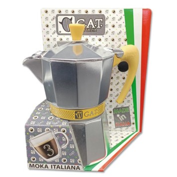 Italian coffee maker Betty color 3 cups - GAT