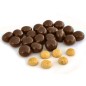 Boules de biscuits amaretti enrobées de chocolat au lait - 150g Boules de biscuits amaretti enrobées de chocolat au lait - 150g