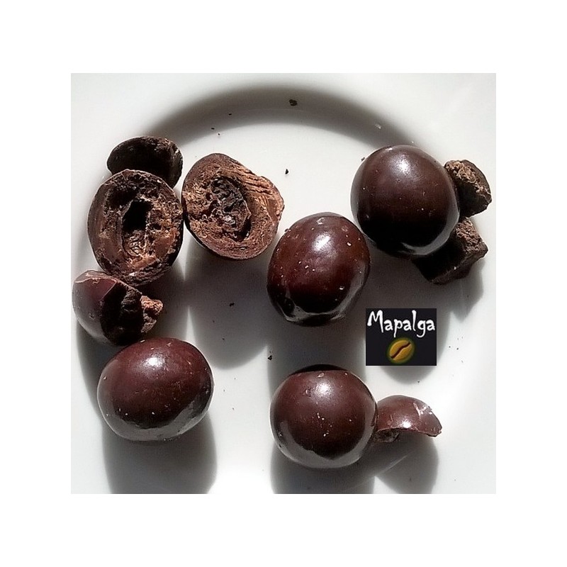 Grão de café revestido com derretimento de chocolate - Mapalga Grão de café revestido com derretimento de chocolate - Mapalga