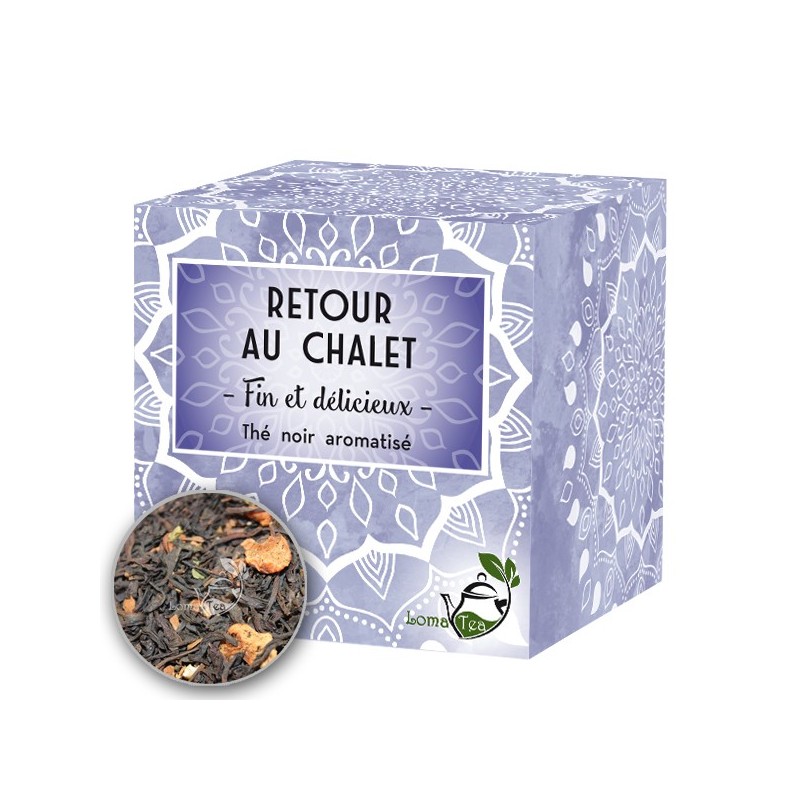 Thé noir Retour au chalet LOMATEA x 20 infusettes pyramides