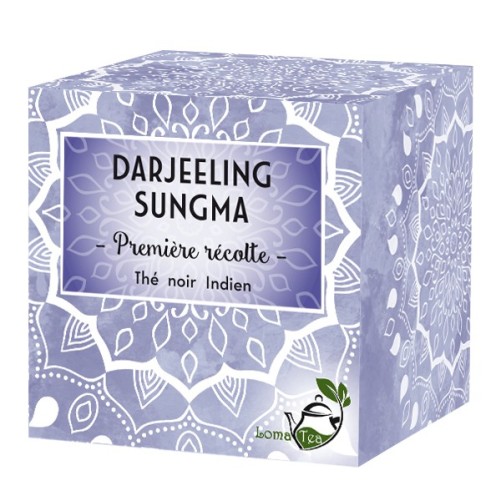 Thé noir Darjeeling Sungma TGFOP first Flush LOMATEA x 20 infusettes pyramides