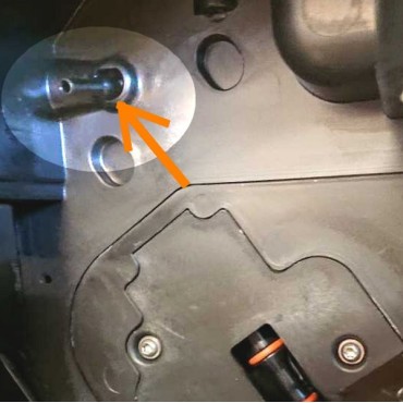 Raccord insertion groupe café 17001849 / 421944079401 / 996530073464 SAECO