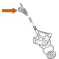 Valve de sortie groupe café S0053 ASSY 11009362 / 996530005415 - 421944065222