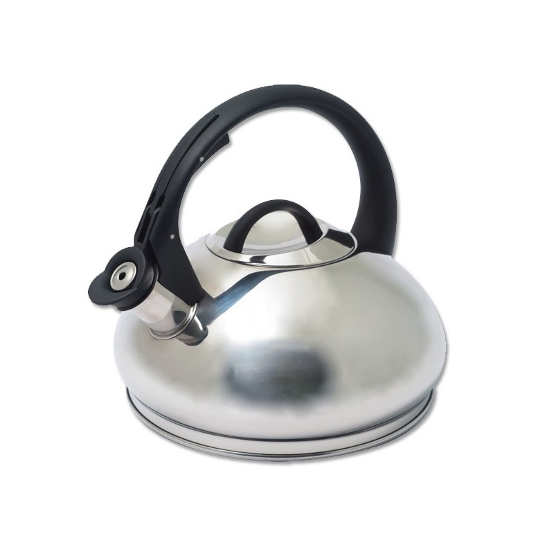 Bouilloire à sifflet inox 3L - BAUMALU Bouilloire à sifflet inox 3L - BAUMALU