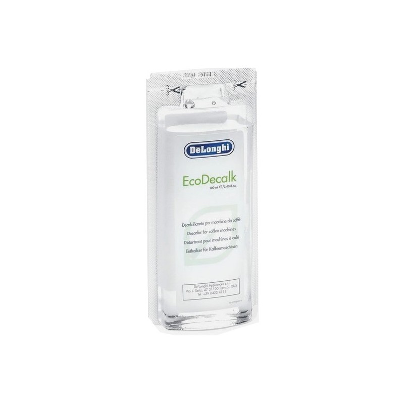Détartrant 1 dose DELONGHI EcoDecalk Mini 100ml 5513295981 Détartrant 1 dose DELONGHI EcoDecalk Mini 100ml 5513295981