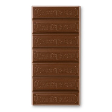 Tablette chocolat au lait amandes & cranberry 85g - CAFE-TASSE